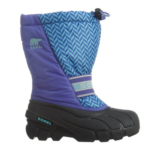 🆕Sorel Cub Graphic Big Kids Style: Ny1882 | Purple Lotus | Sz 5 - Picture 10 of 11